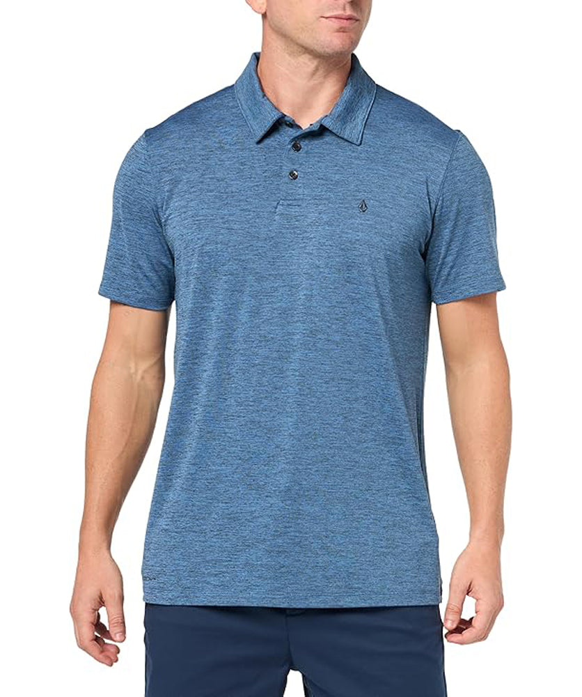 Volcom Hazard Pro Polo SS BRB-BLUE BIRD S