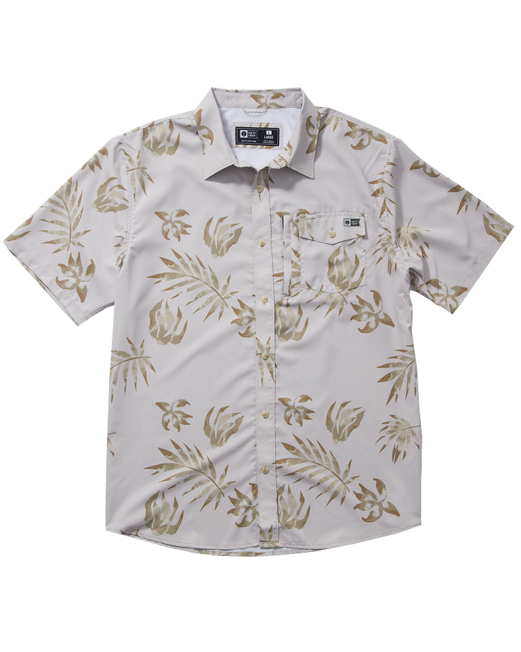 Salty Crew Badlands SS Tech Woven Shirt Natural XL