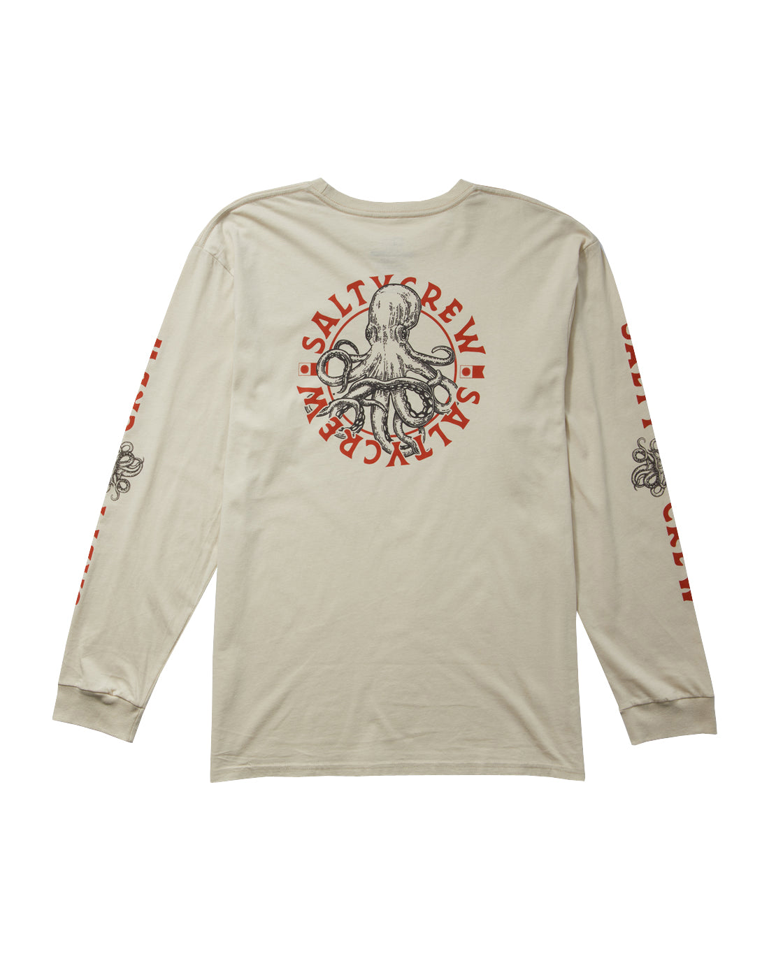 Salty Crew Tentacles Premium LS Tee Bone XXXL