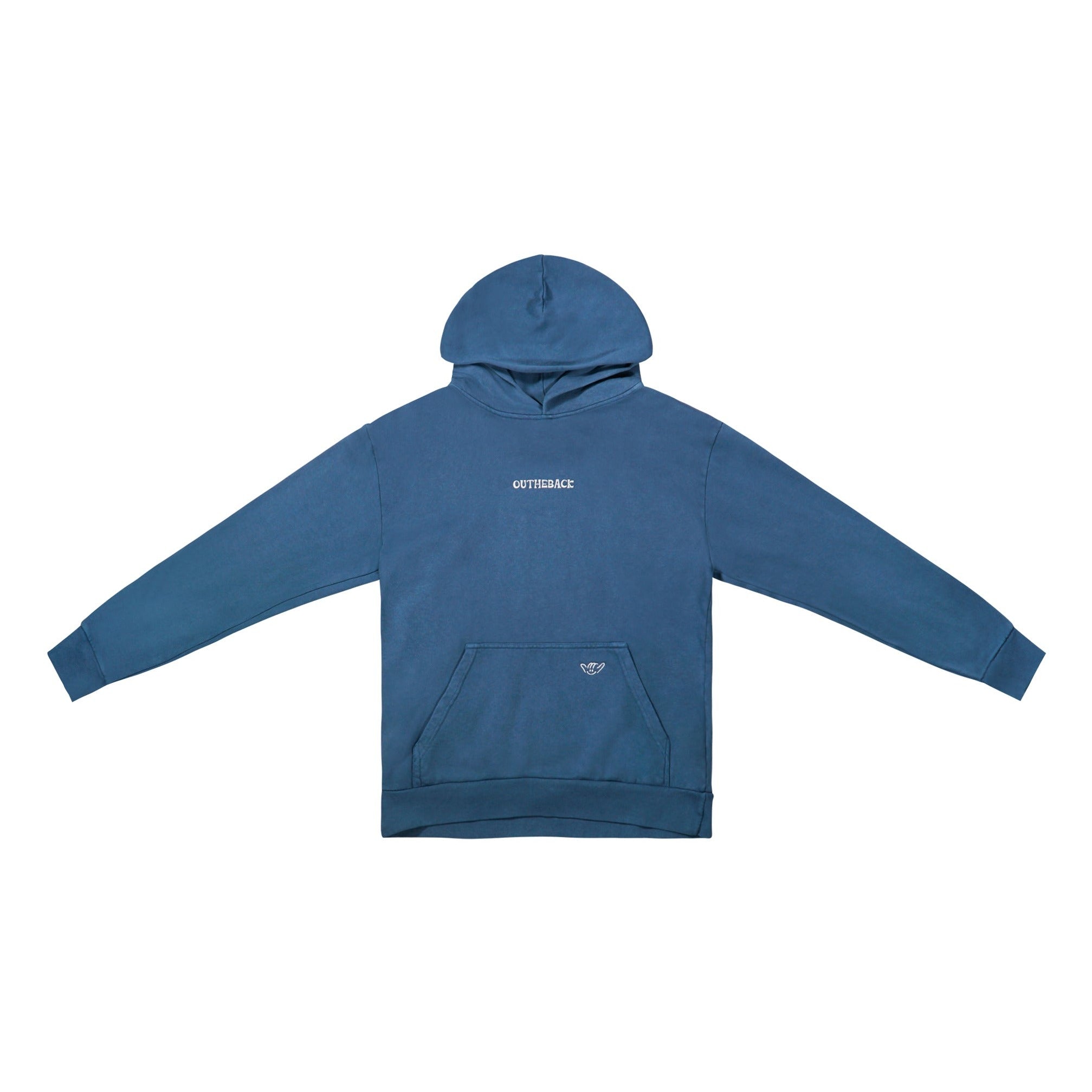 Outheback Classic Hoodie  BLUE L