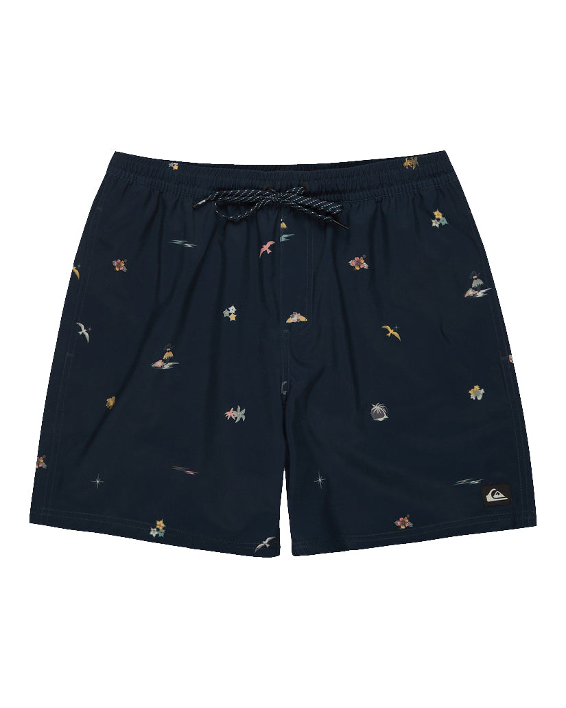 Quiksilver Surfsilk Mix Volley  KTP9-DK NAVY PRNT 4 L