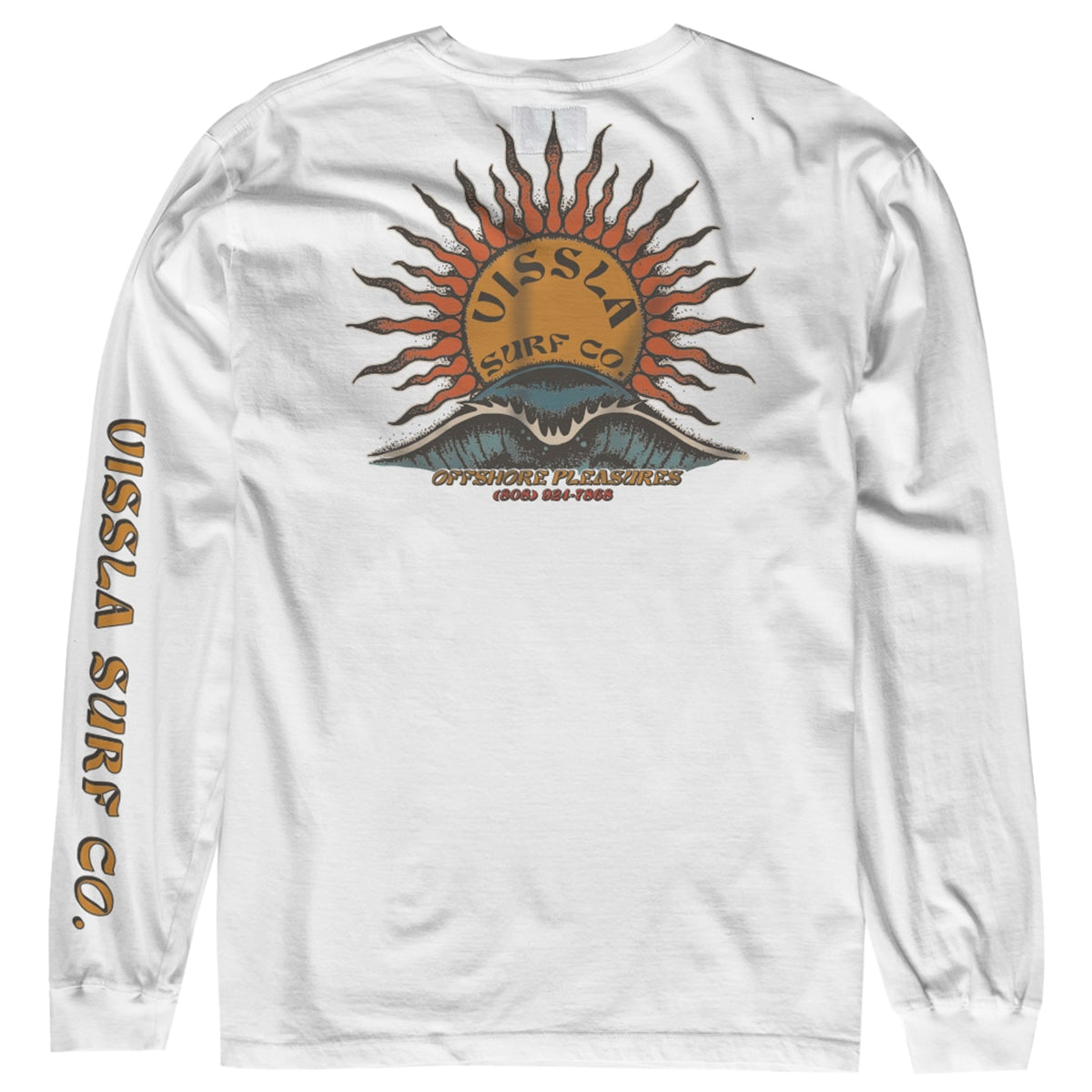 Vissla Solar Swell LS Tee WHT L