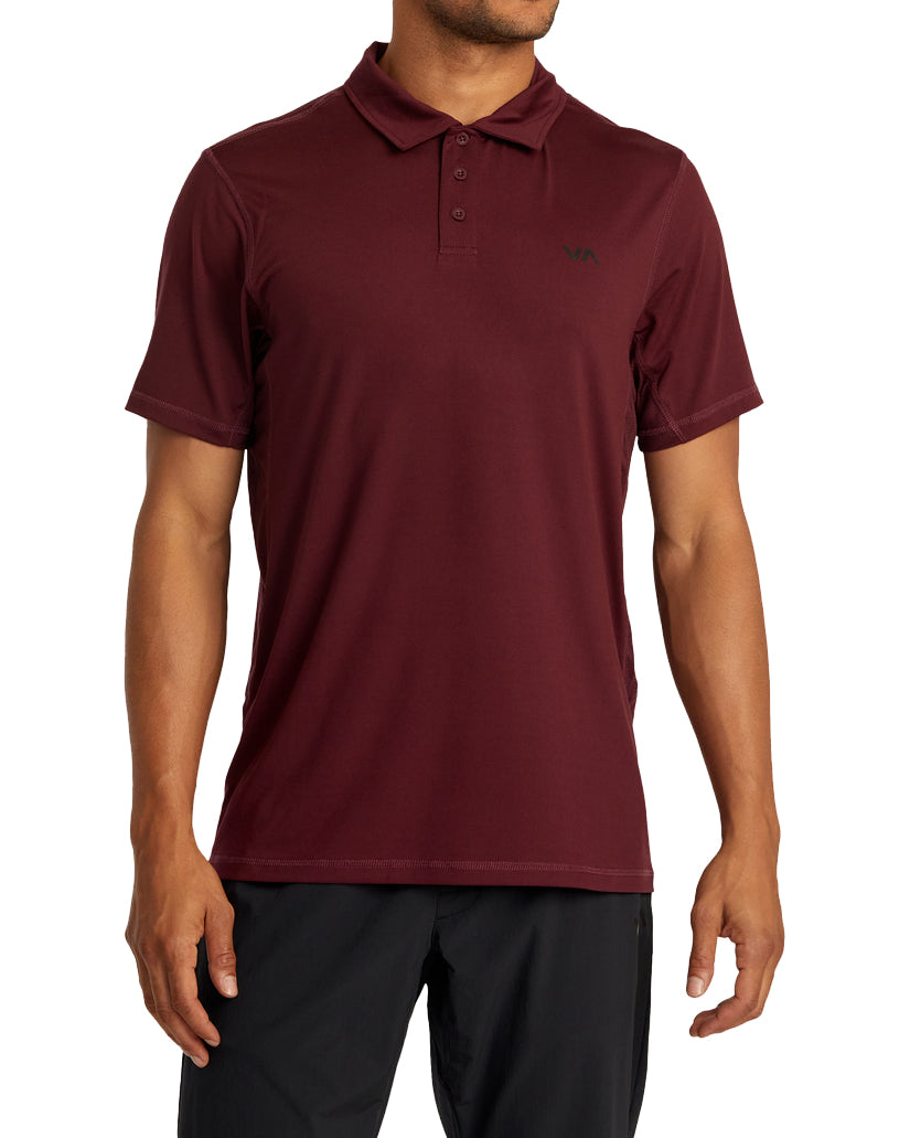 RVCA Sport Vent Polo Shirt PLM XL