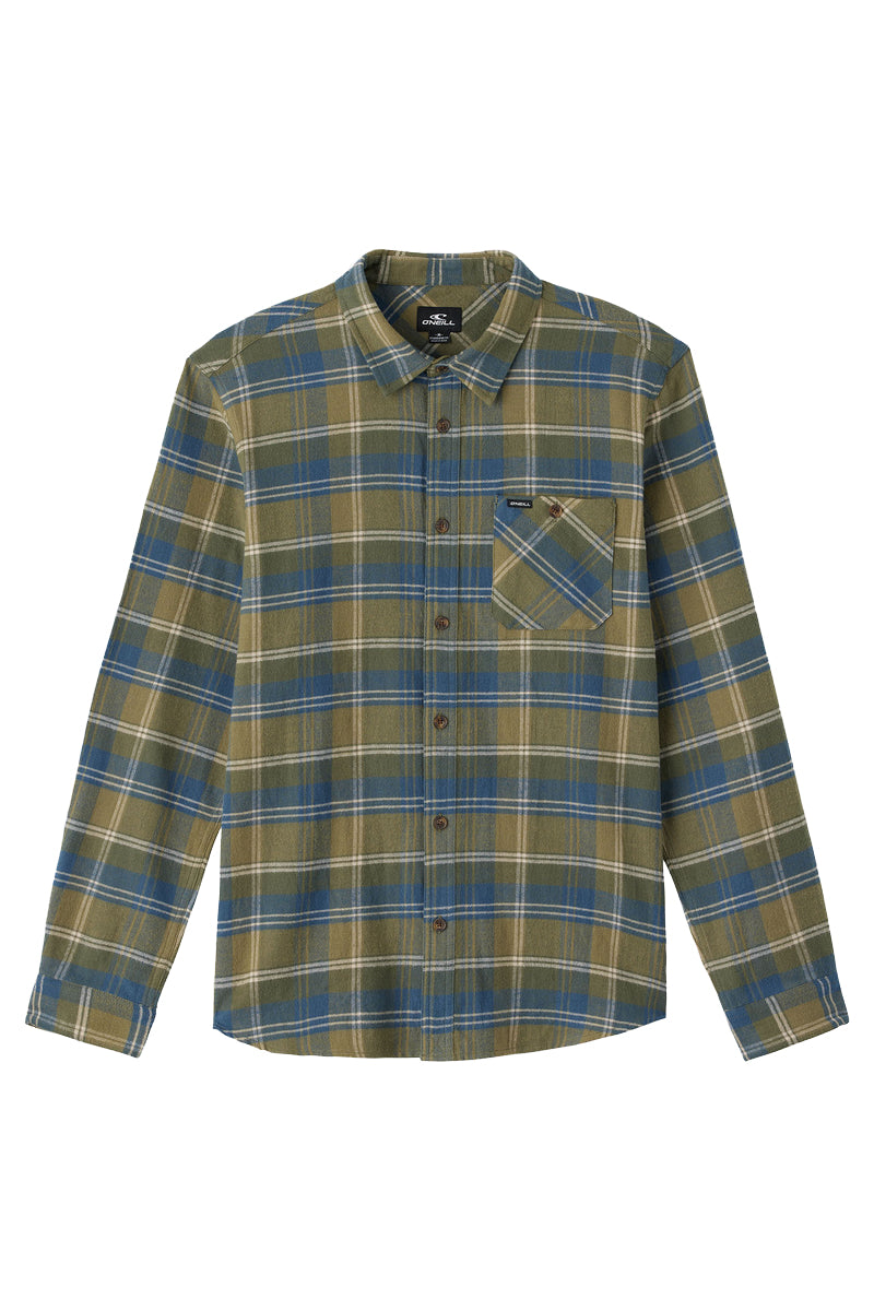 O'Neill Redmond Standard Fit LS Woven DLG L