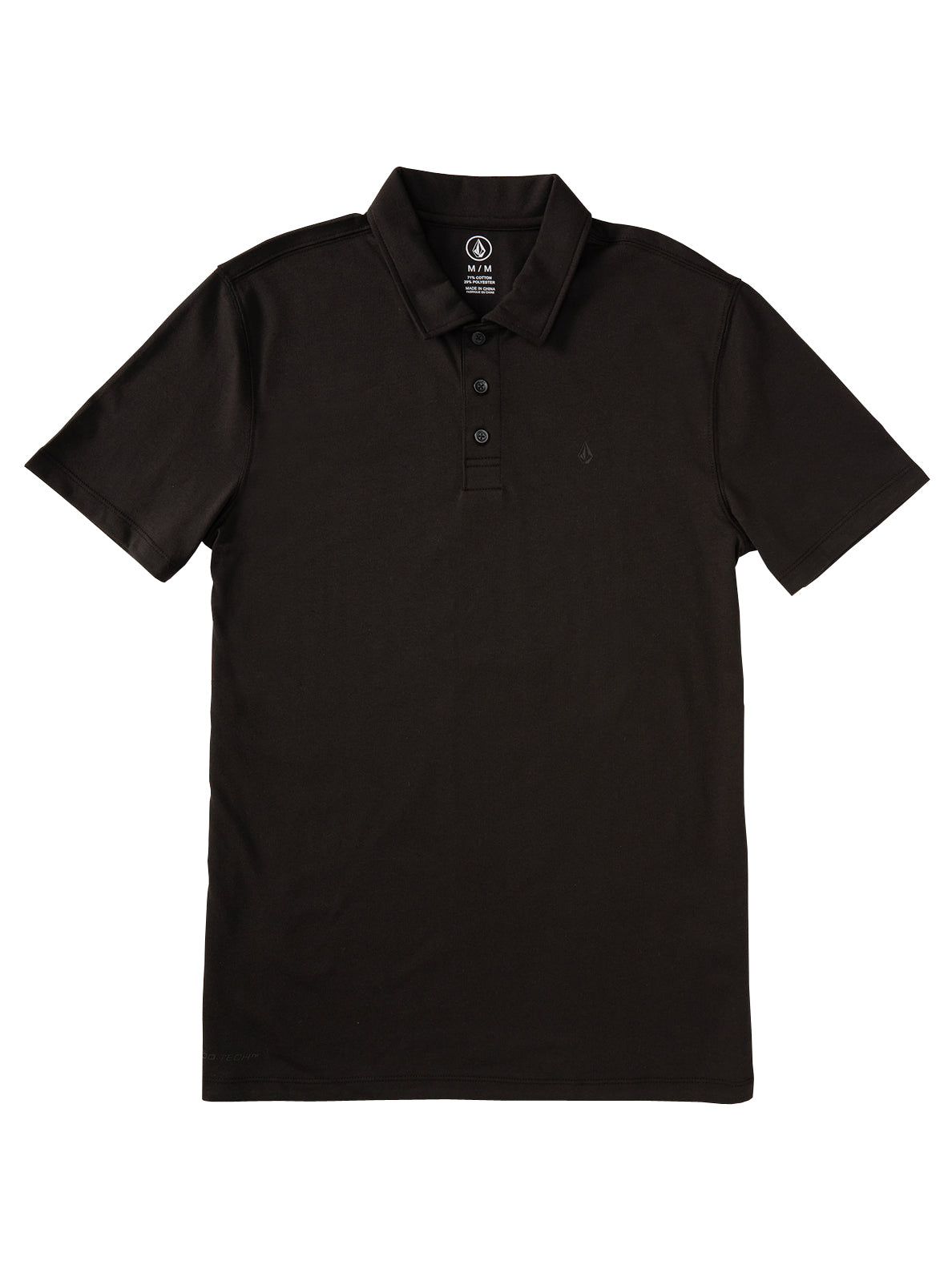 Volcom Hazard Pro Polo SS Shirt BLK S