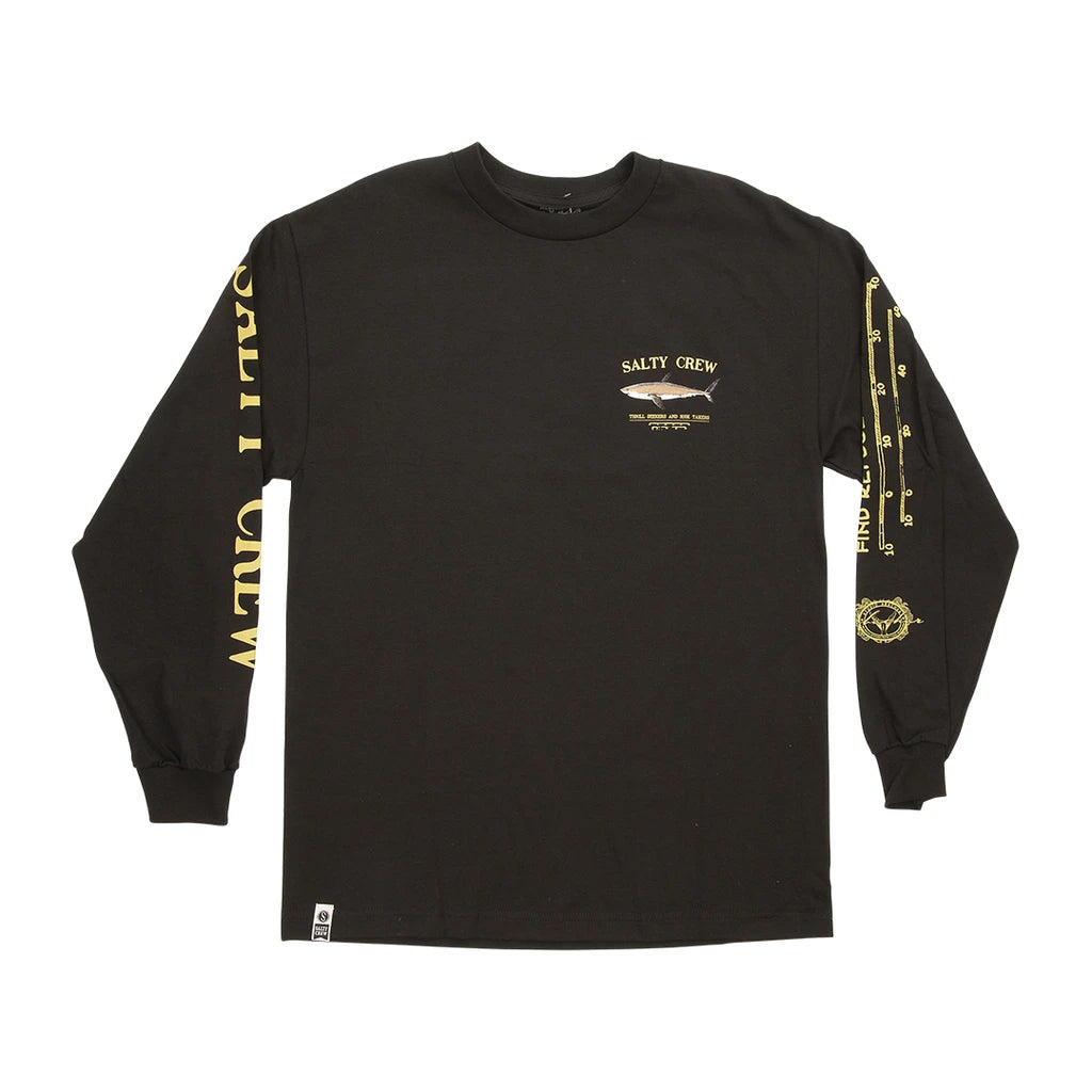 Salty Crew Bruce L/S Tee Black XL