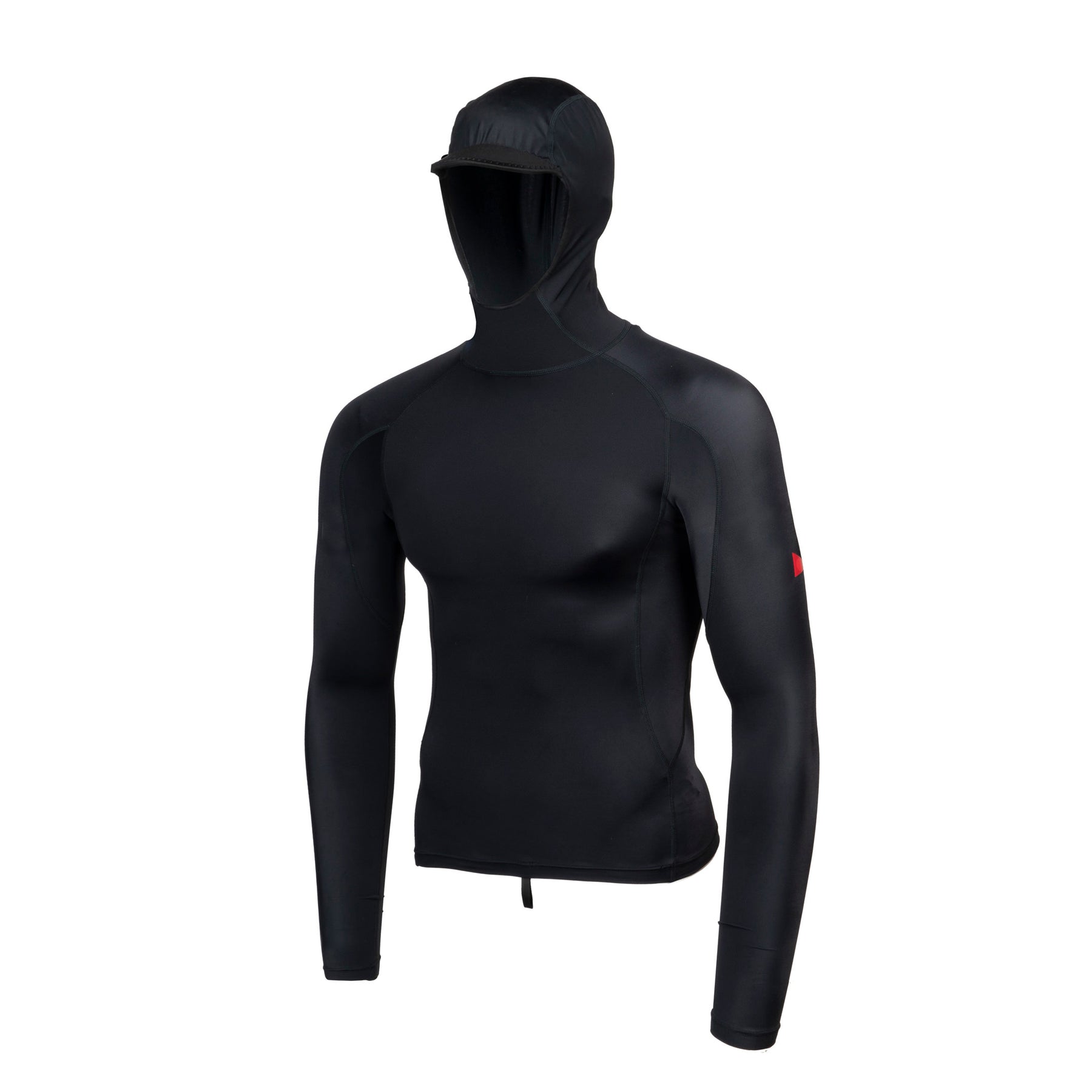 Florence Marine X Long Sleeve Hooded Rashguard Black S