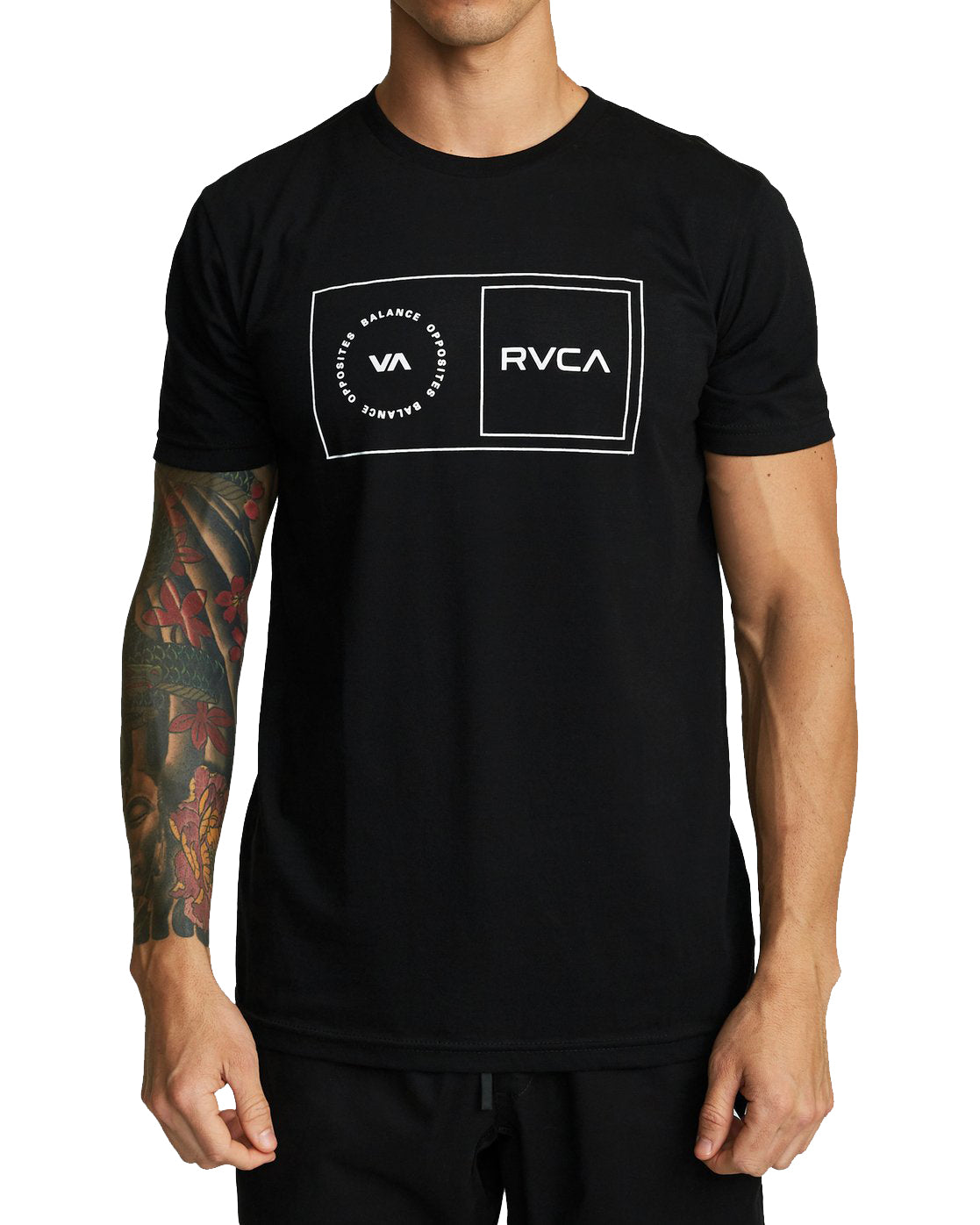 RVCA Sport Balance Box Tee BLK XXL